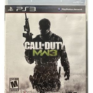 Call of Duty: Modern Warfare 3 PS3 2011. Original Case & Manual Included